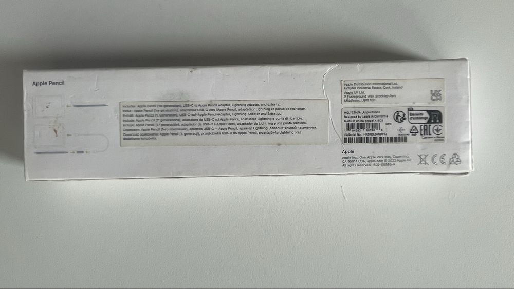 Caneta APPLE Pencil USB-C (iPad - Branco)