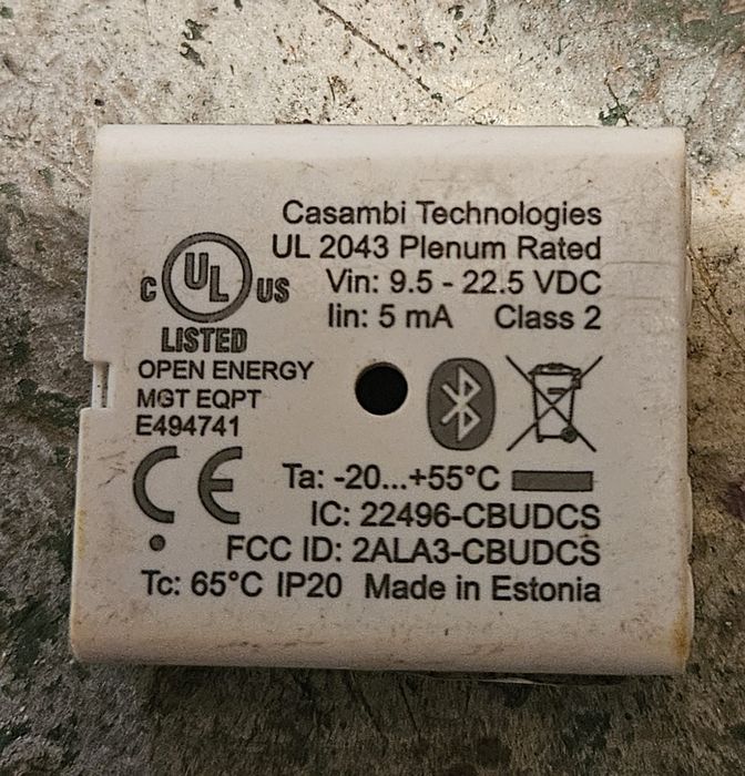 Casambi CBU-DCS – kontroler DALI Bluetooth – Passive DALI Controller