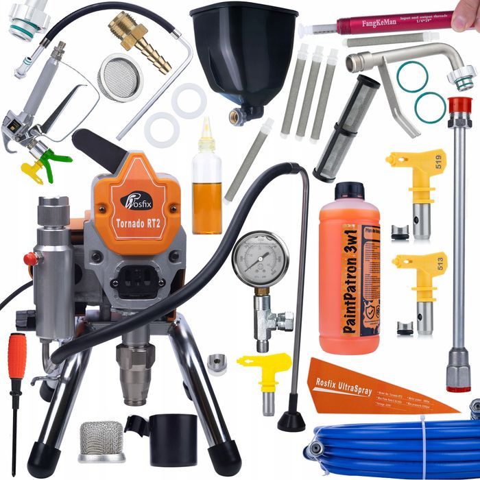 Agregat Malarski Rosfix Tornado RT2 | 1800W, 22MPa, 2,2L/min