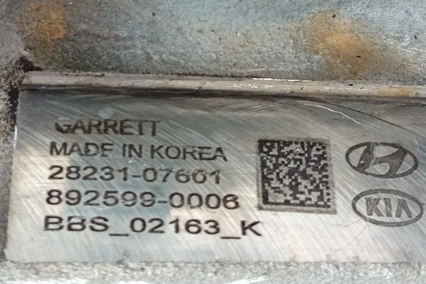 Turbo / compressor KIA Ceed (CD)