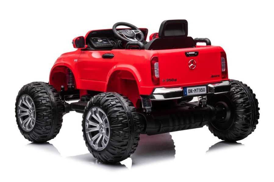 Auto samochód na akumulator MERCEDES GTR 4x4 pojazd dwuosobowy RC
