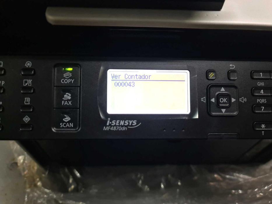 Impressora Canon i-Sensys MF4870dn como nova