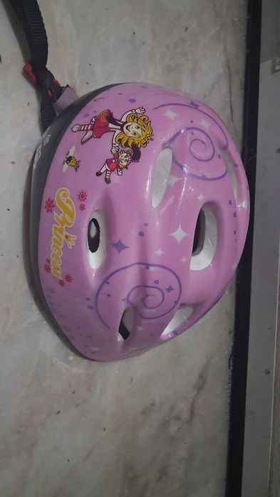 Capacete de criança para bicicleta da princesa S