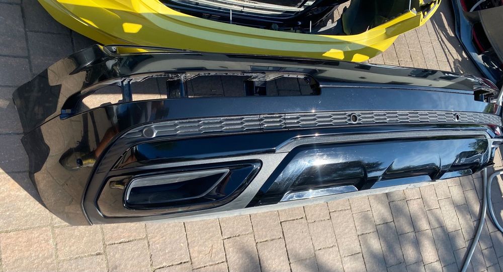 AUDI Q7 II S-LINE 4M0 LIFT ZDERZAK TYL LY9T KMP IGLA ORG