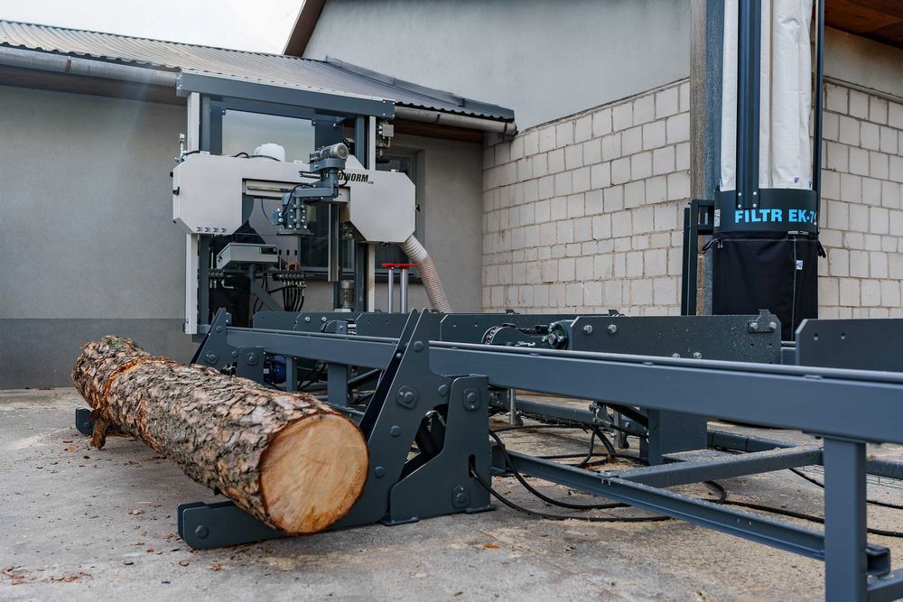 Trak Taśmowy z Pełną Hydrauliką. Korowarka,ISP,Pulpit Stacjonarny.