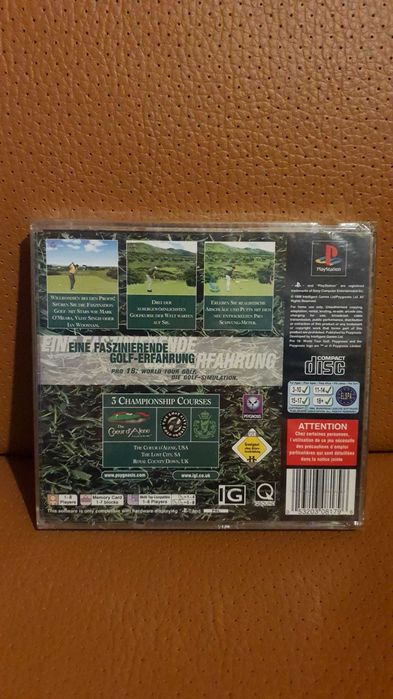 Pro 18 World Tour Golf (Selado) Playstation 1 PAL Jogo ps1 psx psone