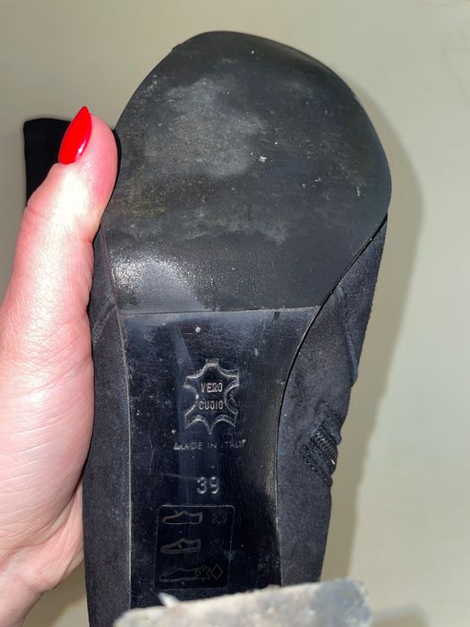 Чоботи осінні замшеві Spasio Moda Italy