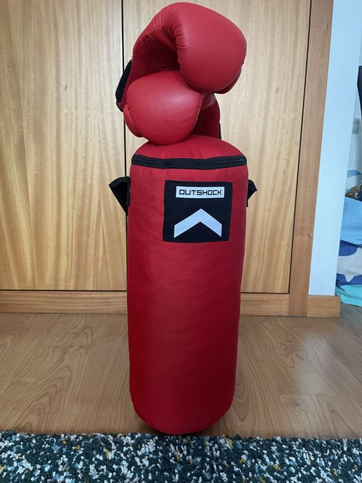 Saco e Luvas de Boxe Criança