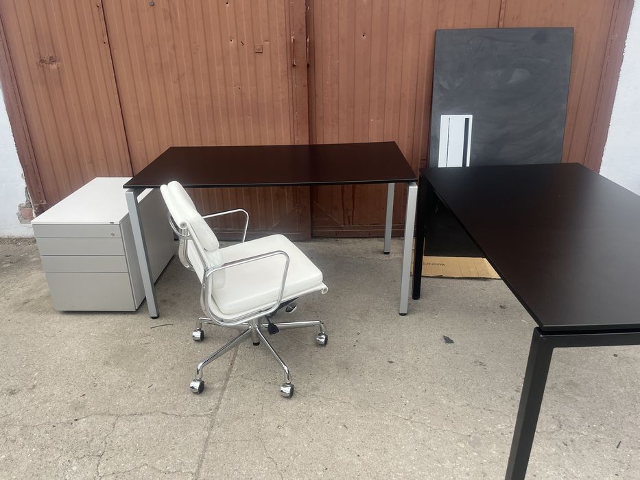 Stół biurko czarne marki VS 140x80