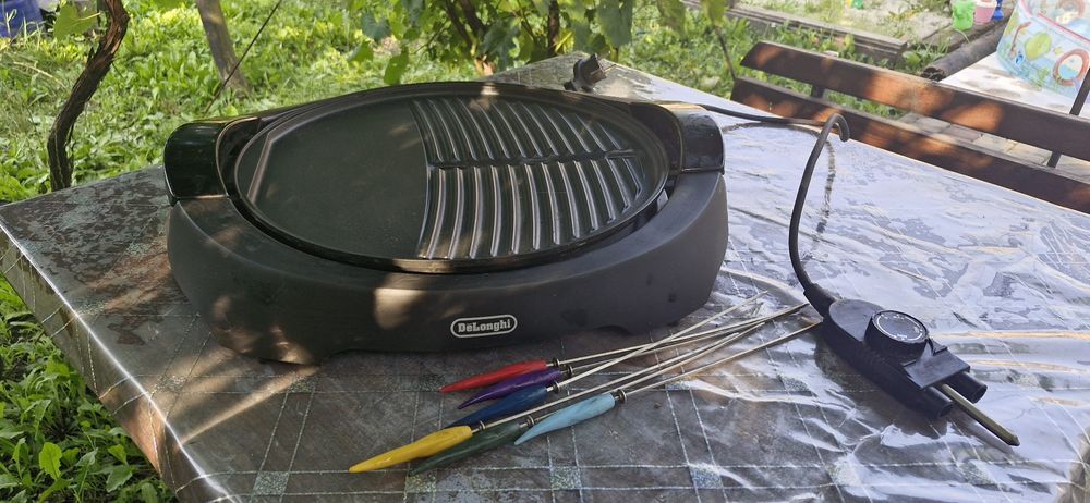 Delonghi - електогриль, шашличниця, барбекю