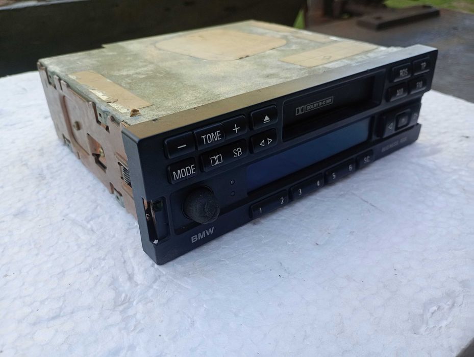 Radio na kasety kaseciak BMW Business RDS ORI BMW E36 Z3 E34 E32 E31 E30 E24 itd.