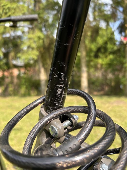 Rower miejski damski Lavida szary.