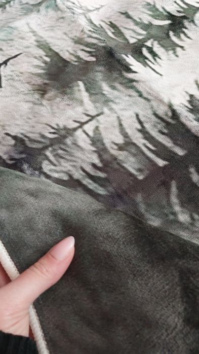 Nowy dywan las 160x230 duży wielki drzewa