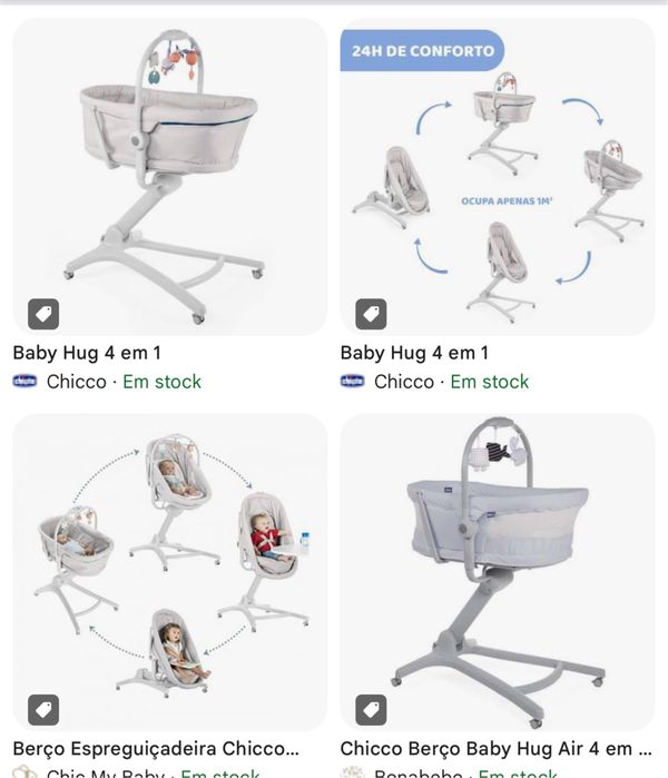 berço chicco 4 em 1