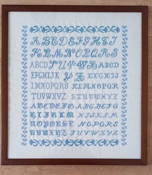 Quadro em ponto cruz