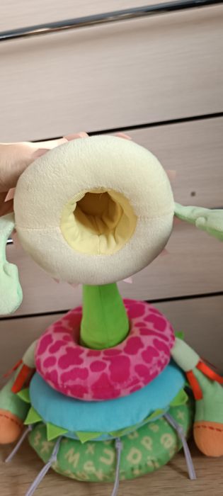 Піраміда пірамідка сорок м'яка іграшка розвивашка розвивайка