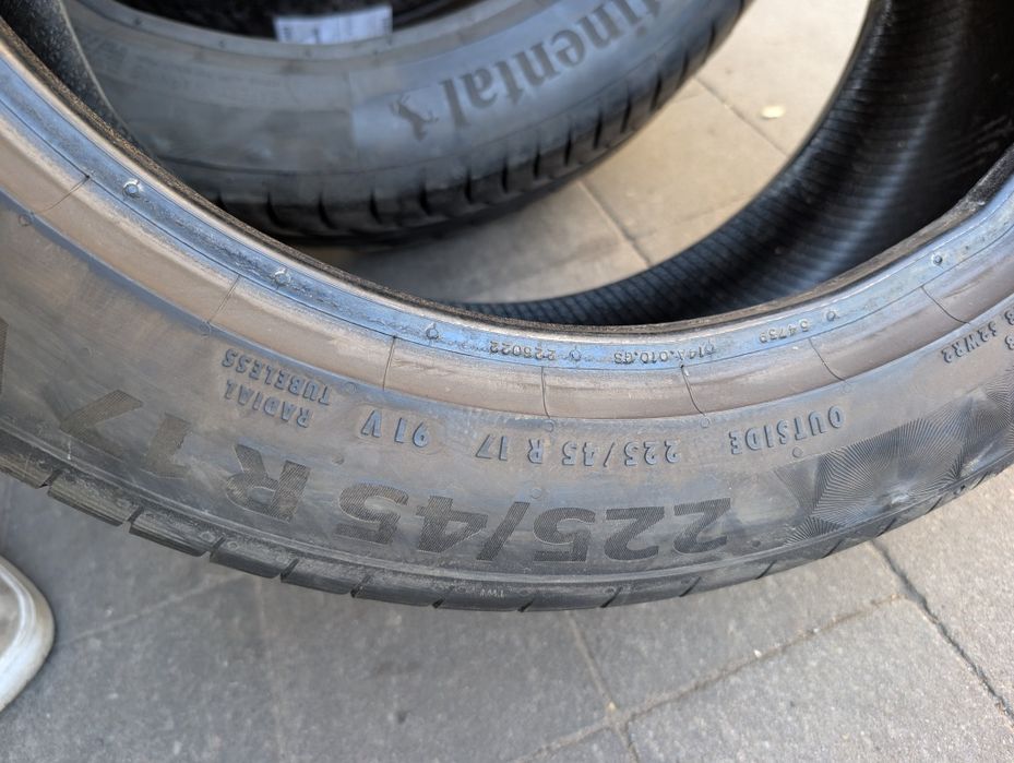 Летняя резина 225/45 R17 Continental Premium 6