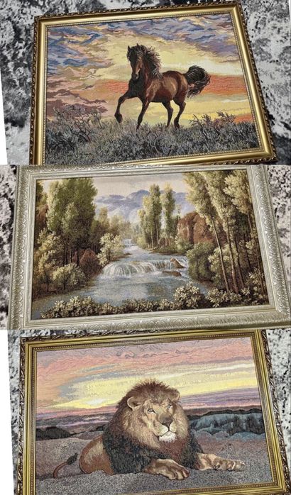 Картины гобилен в отличном состояние