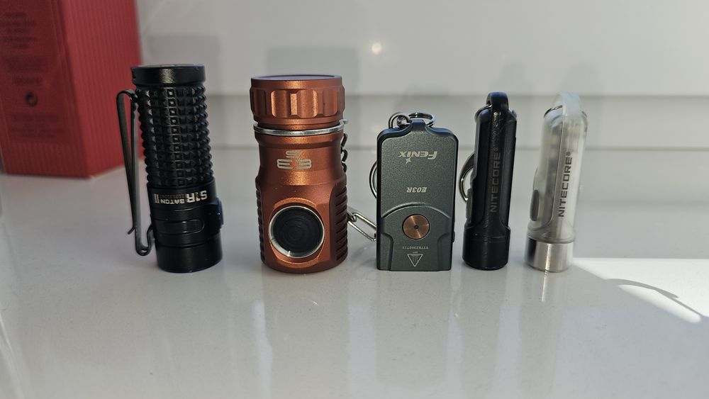 Olight, Fenix,Amutorch,Nitecore