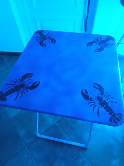 Mesa desdobrável lagosta