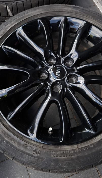 4x alufelgi 17'' oryginalne Mini Cooper 225/45/R1 felgi aluminiowe letnie opony gratis