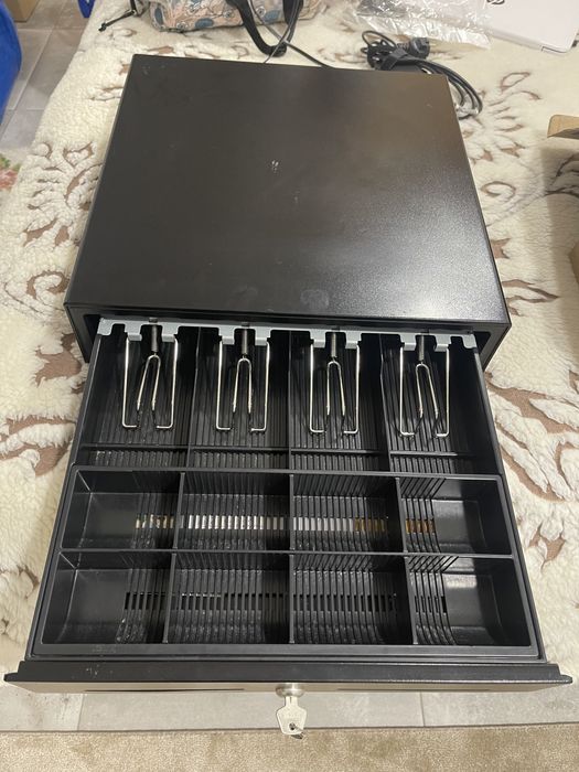 Caixa de dinheiro + impressora taloes