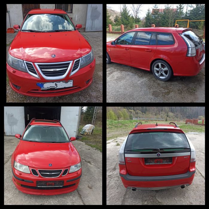 Saab 9-3 aero kolor 278 kombi i sedan drzwi klapa maska progi hamulce