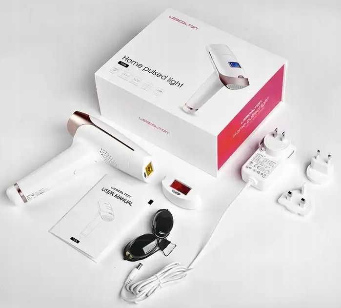 Depilator IPL Lescolton T009i 999k błysków Bikini Nogi Twarz (OKAZJA)