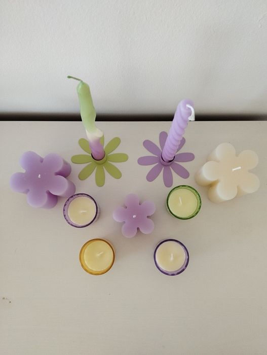 Conjunto de velas lindíssimo