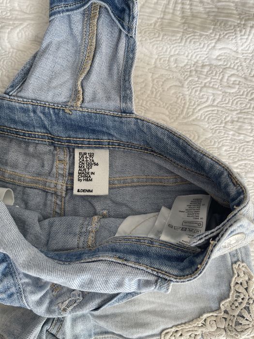 Jardineiras H&M 6/7 anos