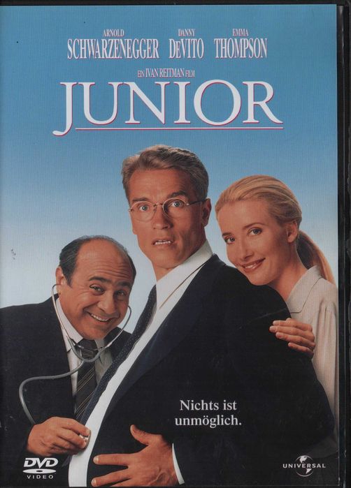 Dvd Júnior - comédia -Arnold Schwarzenegger/Danny DeVito/Emma Thompson