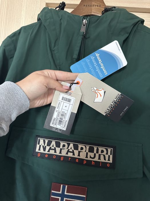 Meska kurtka zimowa napapijri ocieplana 42 XL gruba ciepla oryginalna