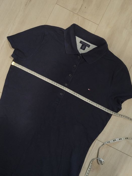 Granatowe polo tommy hilfiger m