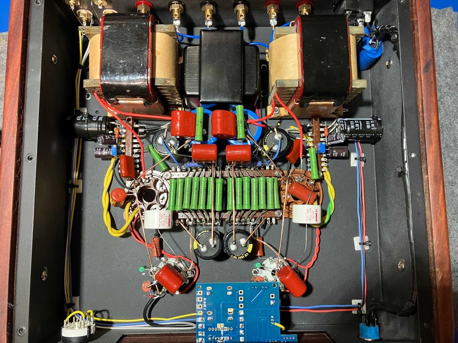 Ламповий підсилювач на 6П9 та 6С33С