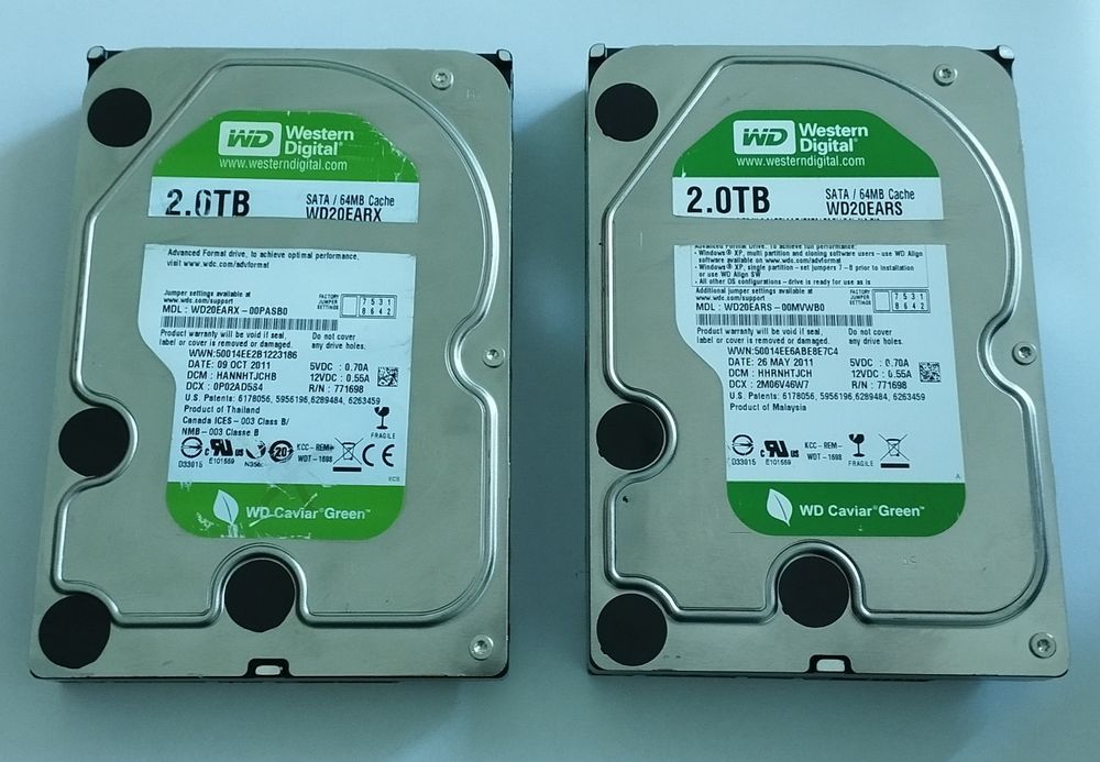 wd20ears - купити комп'ютери та комплектуючі - Ціна на OLX.ua