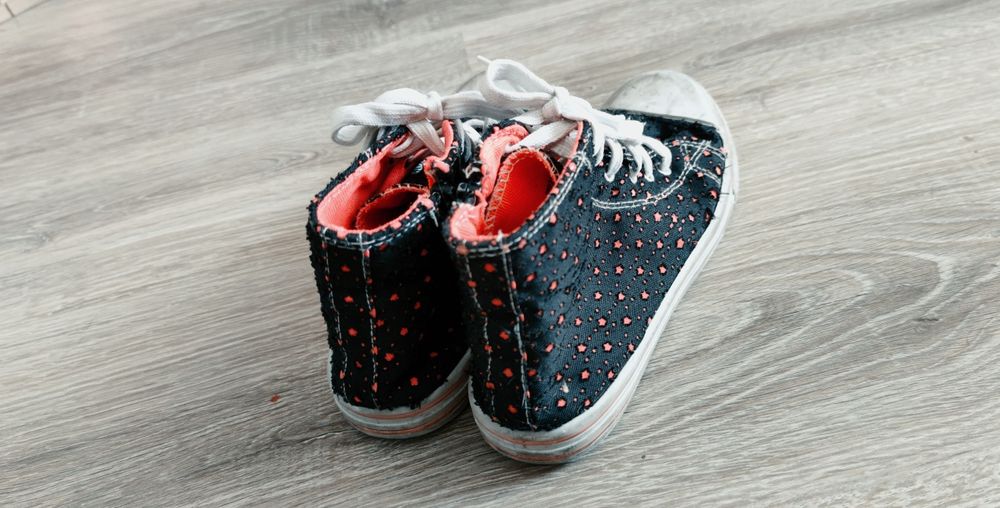 Trampki wysokie dla dziewczynki r. 33