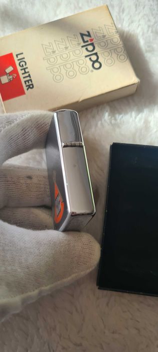 Zapalniczka Zippo HB 1980r. Dwustronna