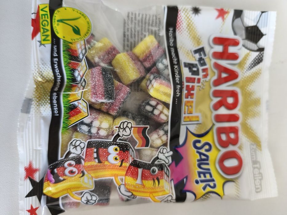 Haribo żelki owocowe fan pixel kwaśne