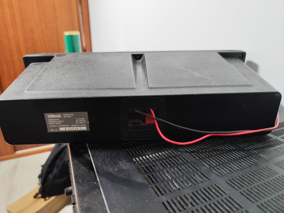 Yamaha Hi-Fi: Receiver RX-V592RDS + Coluna Central NS-C60