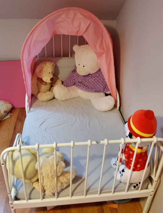 Łóżko dzieciece białe