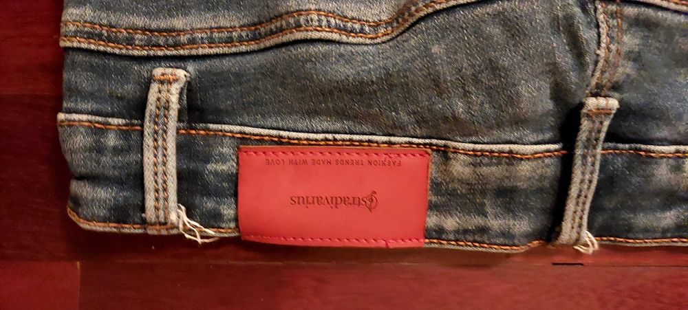 calça de ganga Stradivarius