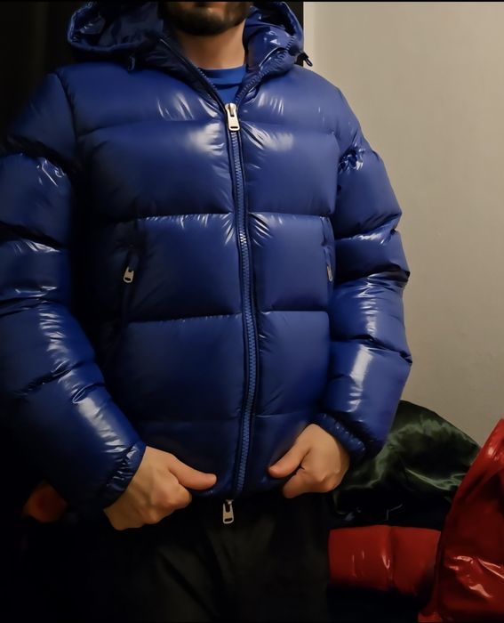 Casaco kispo jaqueta puffer azul