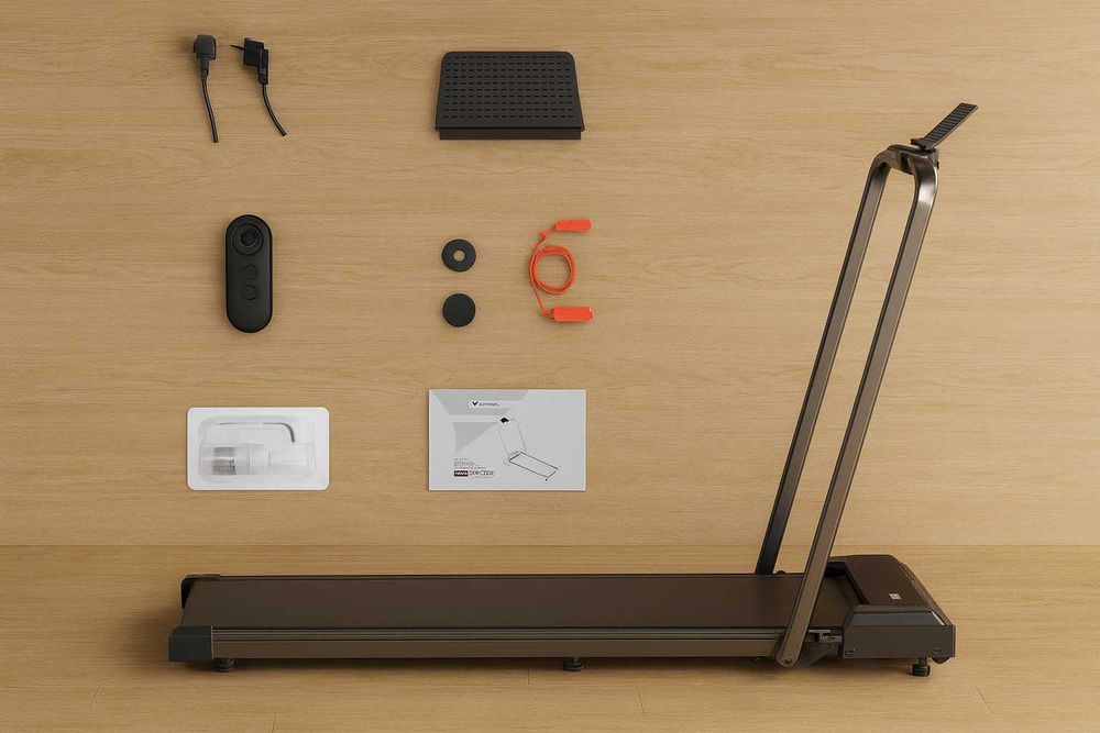 NOWA Bieżnia Elektryczna Domowa 1-10km/h Składana 120kg Regulowana