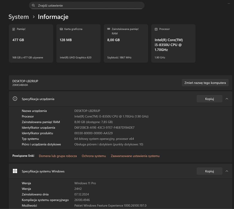 Lenovo x1 tablet gen 3 512gb ssd, klawiatura, rysik, win11 pro, 2w1
