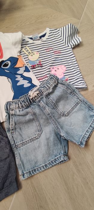 Дитячі футболки,шорти,реглани HM, Zara, Primarks тощо, 80-86 см