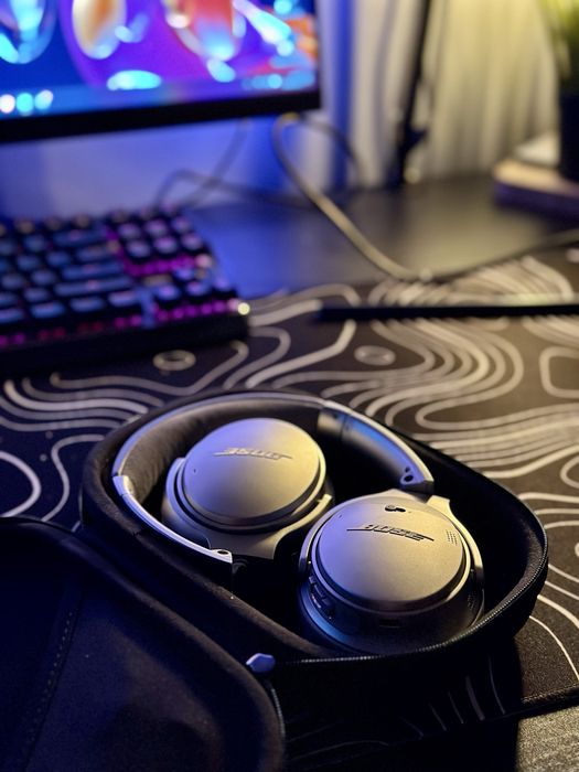 Słuchawki bose QC 35 II srebrne