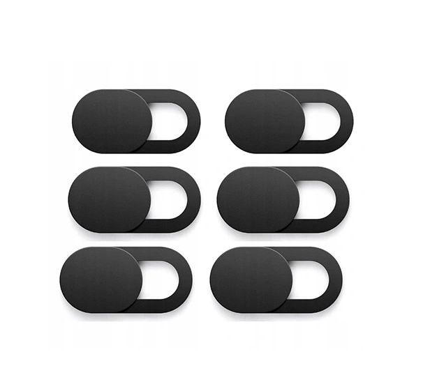 Zasłona Osłona na Kamerkę Kamerki Zaślepka LAPTOPA 6szt