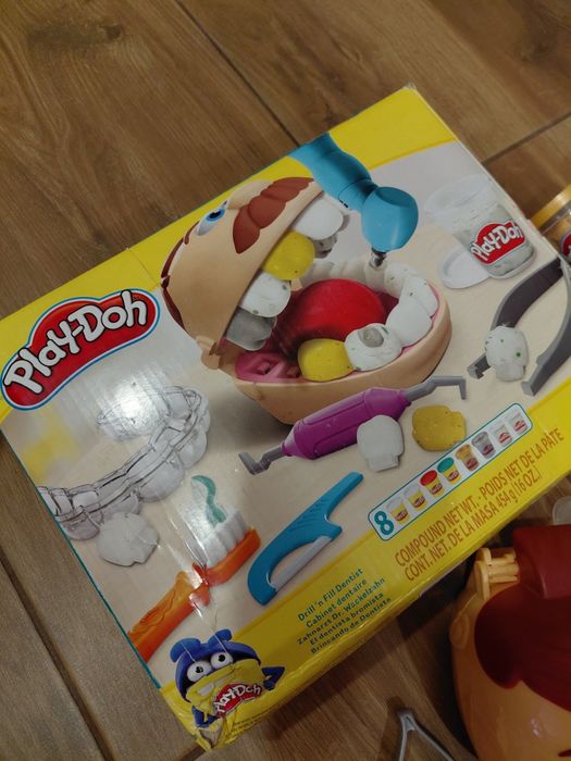 Play-doh dentysta dla dzieci