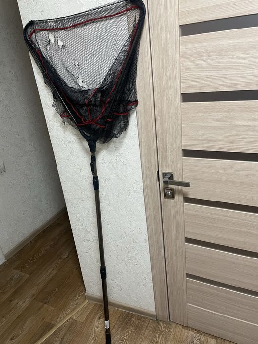 Продам підсак складний телескопісна ручка бу.