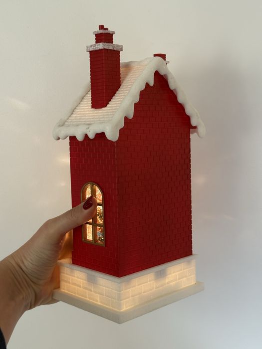 Музична різдвяна хатинка / Новорічний декор